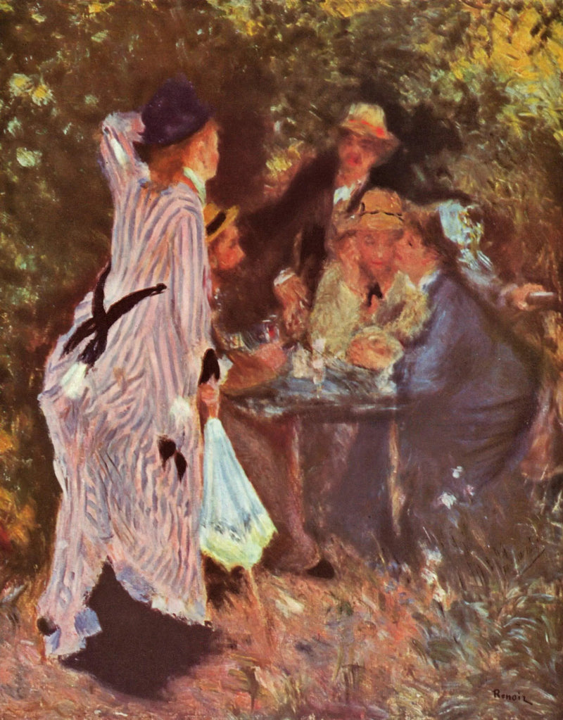 W ogrodzie - Pierre-Auguste Renoir