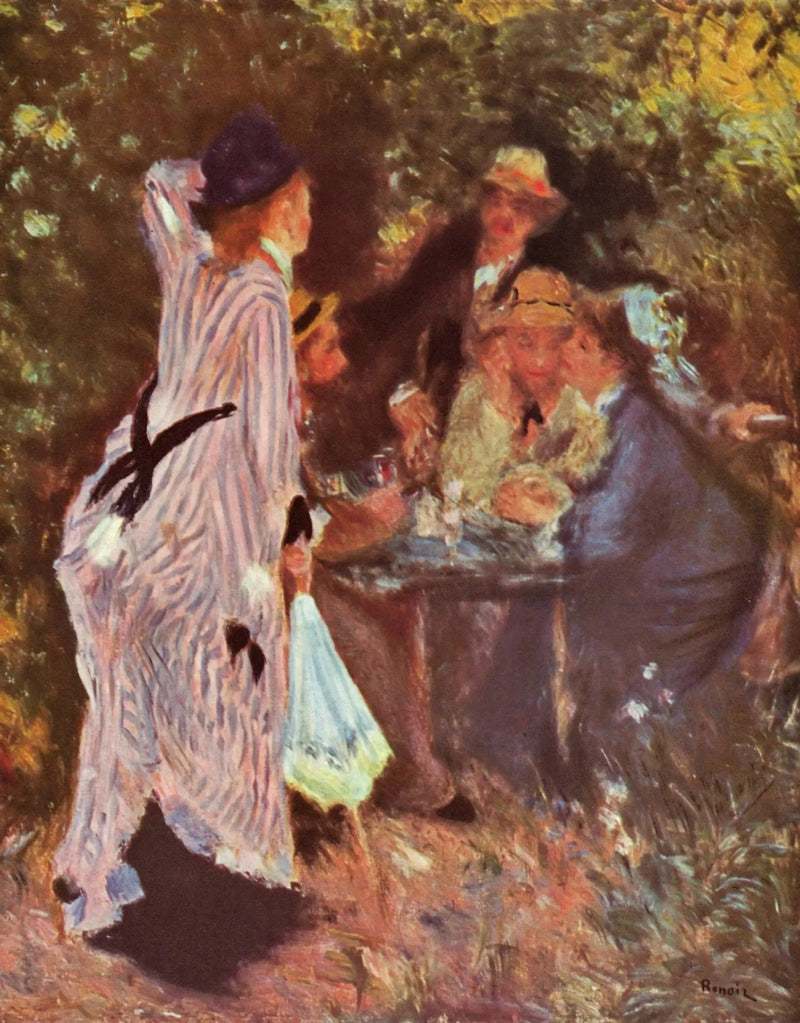 W ogrodzie - Pierre-Auguste Renoir