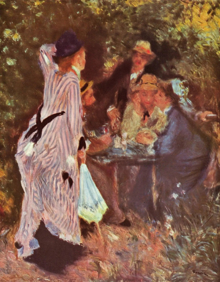 W ogrodzie - Pierre-Auguste Renoir