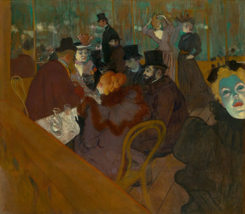 W Moulin-Rouge - Henri de Toulouse-Lautrec