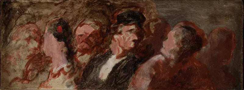 W Pałacu Sprawiedliwości - Honoré Daumier