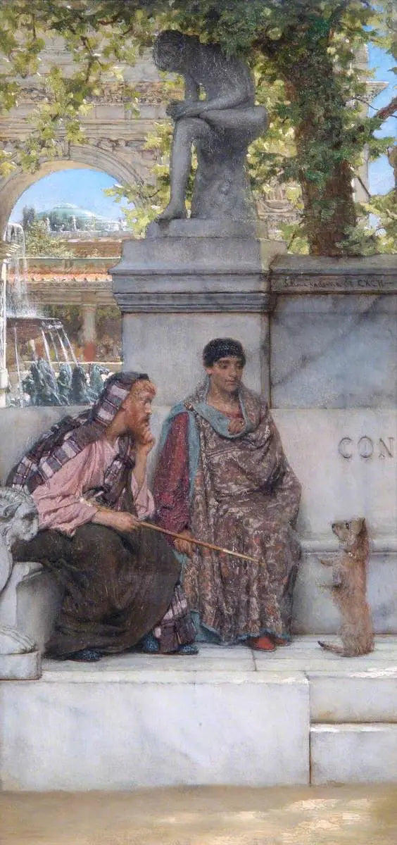 Za czasów Konstantyna - Lawrence Alma-Tadema