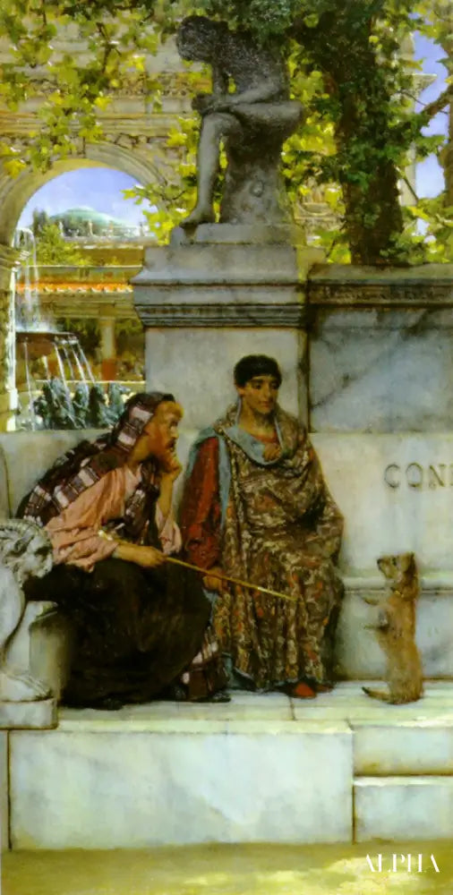 Au temps de Constantin - Lawrence Alma-Tadema Reproductions de tableaux à la peinture à l’huile