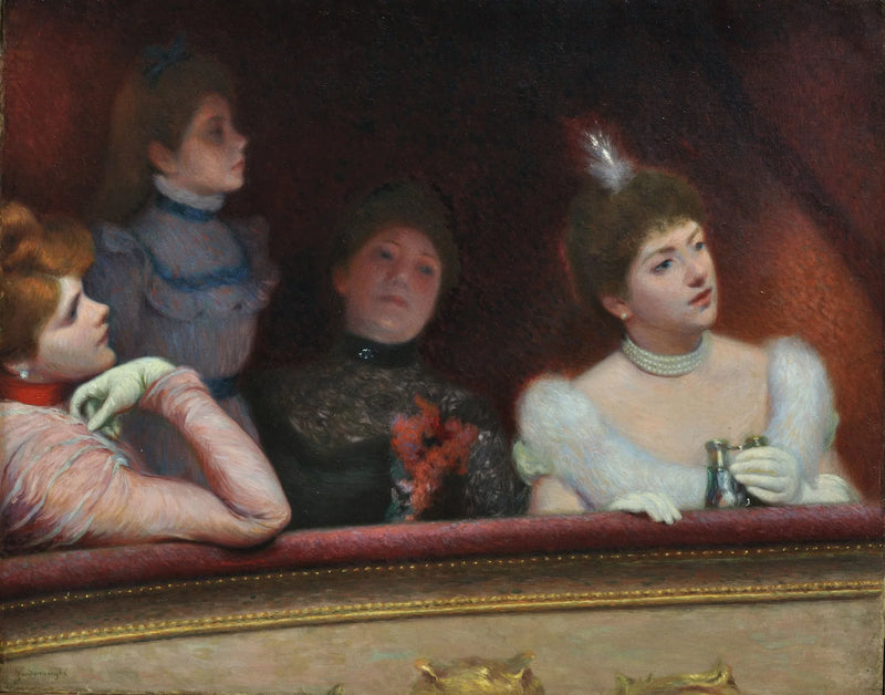 Na teatrze - Federico Zandomeneghi