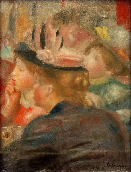 W teatrze - Pierre-Auguste Renoir
