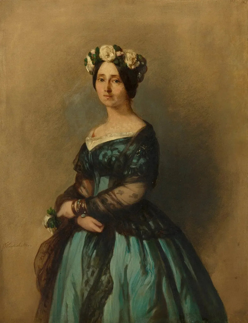 Augusta z Saksonii-Weimar, księżniczka Prus, później królowa Prus i cesarzowa niemiecka (1811-1890) - Franz Xaver Winterhalter