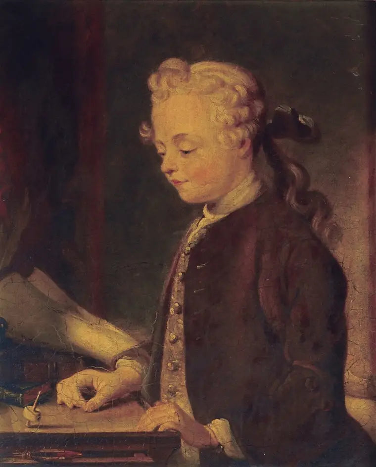 Auguste-Gabriel Godefroy (Dziecko z totonem) - Jean Simeón Chardin