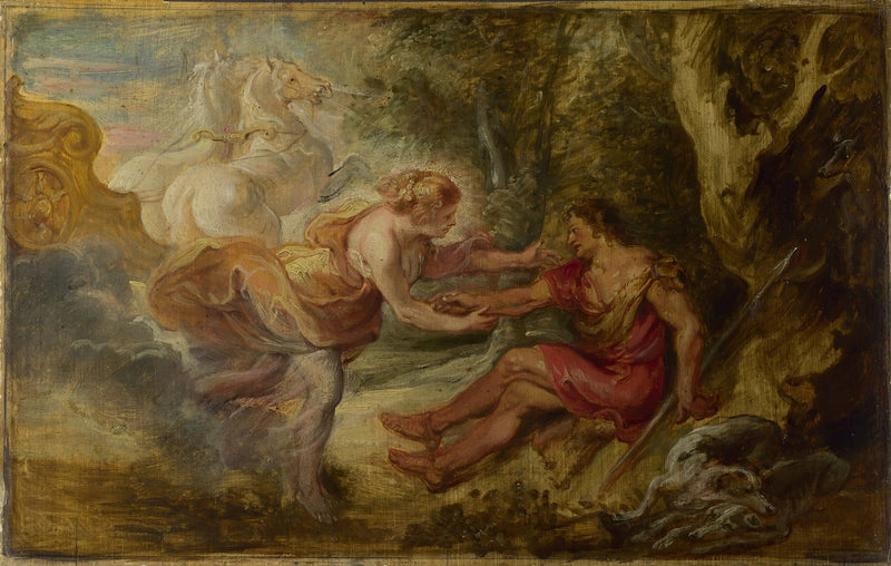 Aurora usuwająca Céphale - Peter Paul Rubens