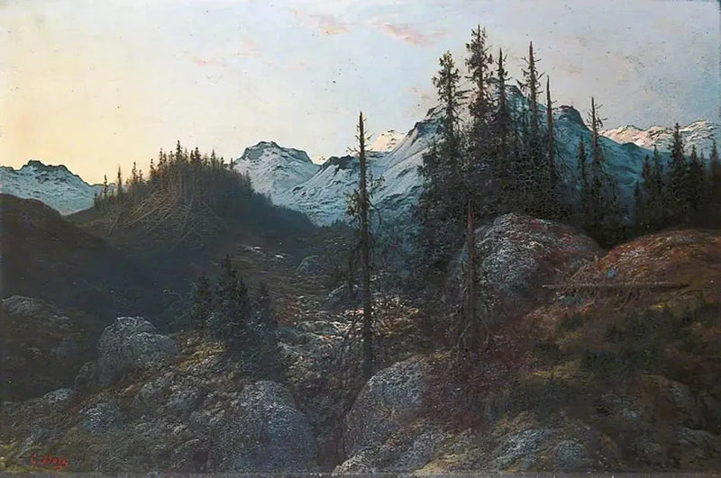 Aurora. Wspomnienie Alp - Gustave Doré