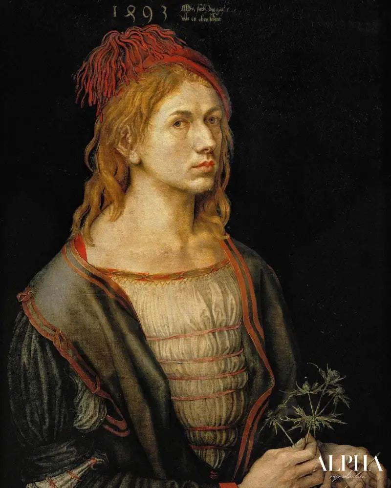 Auto-portrait de Albrecht Dürer - Reproductions de tableaux et peintures haut de gamme