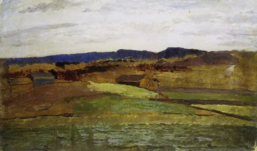 Jesień w Asker - Edvard Munch