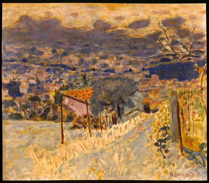 Jesień w Cannet - Pierre Bonnard