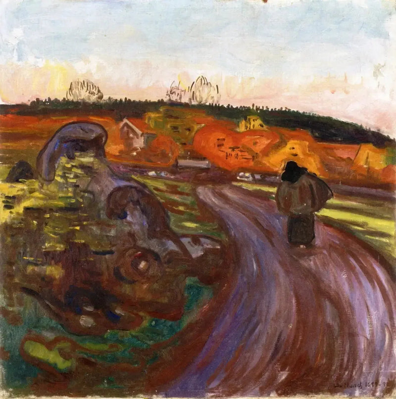 Jesień - Edvard Munch