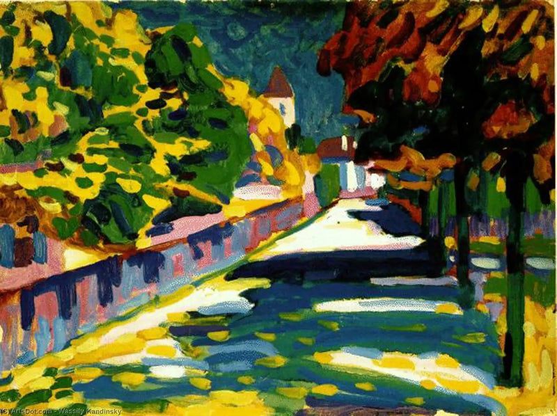 Jesień w Bawarii - Wasilij Kandinsky