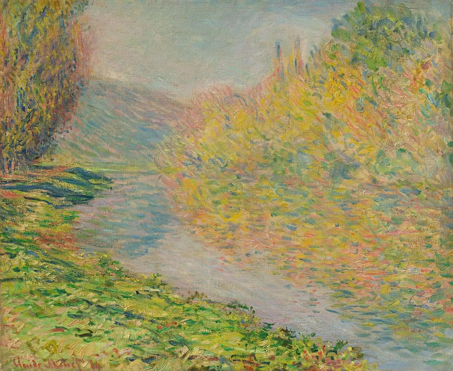Jesień w Jeufosse W916 - Claude Monet