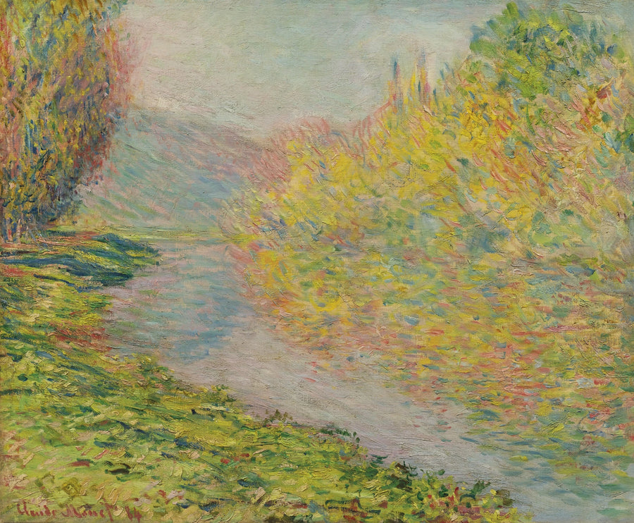 Jesień w Jeufosse W916 - Claude Monet