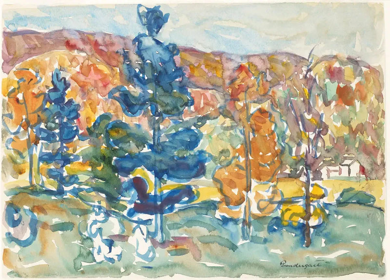 Jesień - Maurice Prendergast