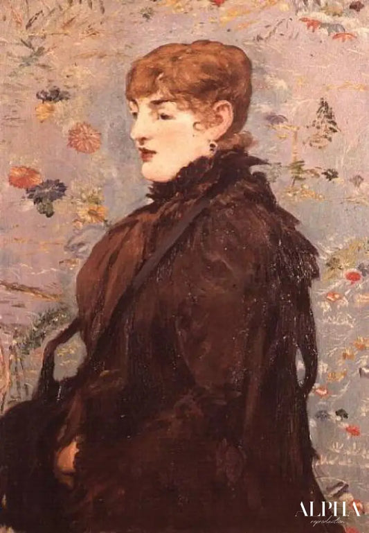 Automne (Mery Laurent) - Edouard Manet - Reproductions de tableaux et peintures haut de gamme