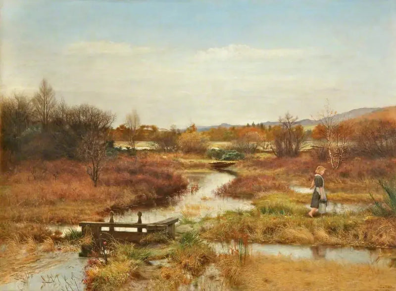 Utrwalona jesień - John Everett Millais