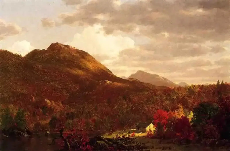 Jesień nad Hudsonem - Frederic Edwin Church