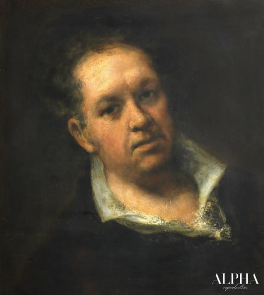 Autoportrait (1815) - Francisco de Goya - Reproductions de tableaux et peintures haut de gamme