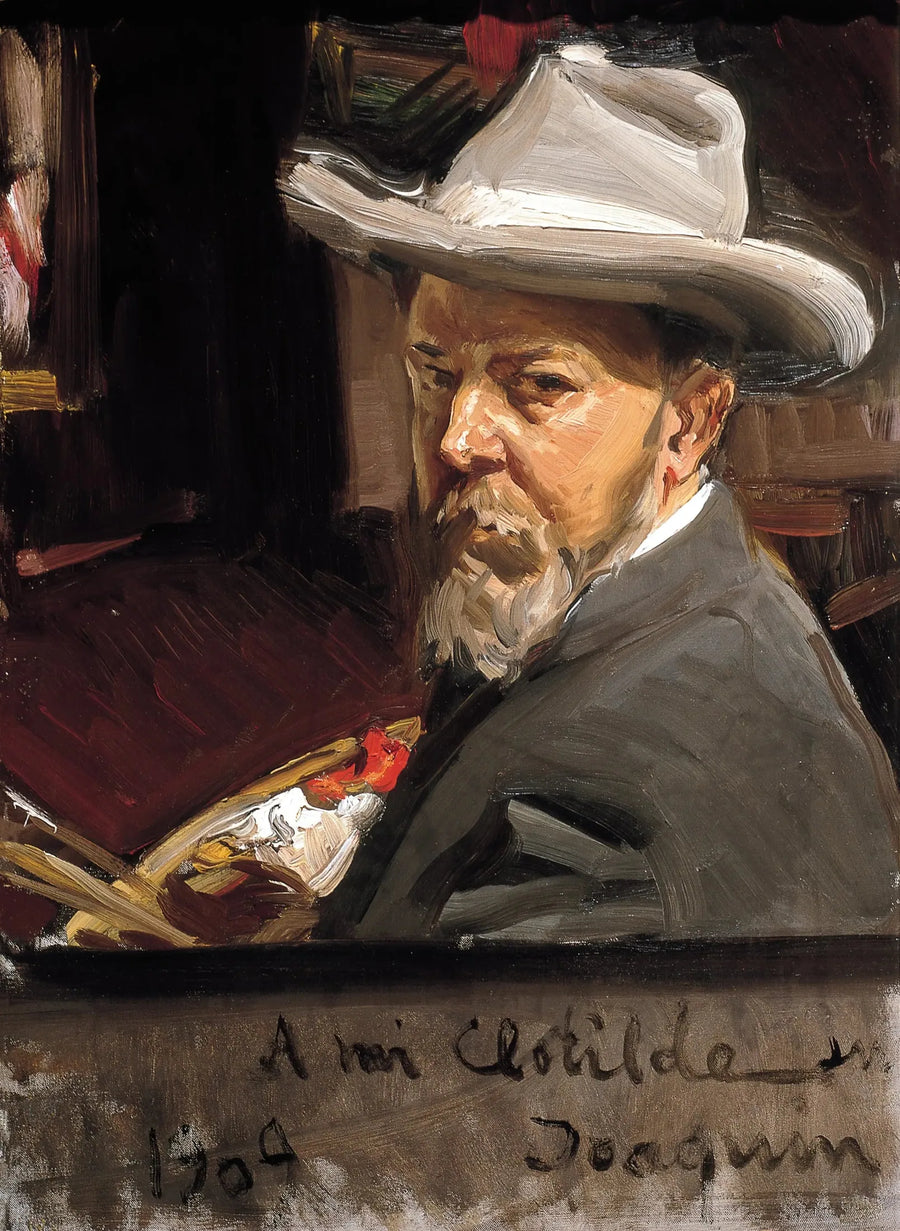 Autoportret (1909) - Joaquín Sorolla
