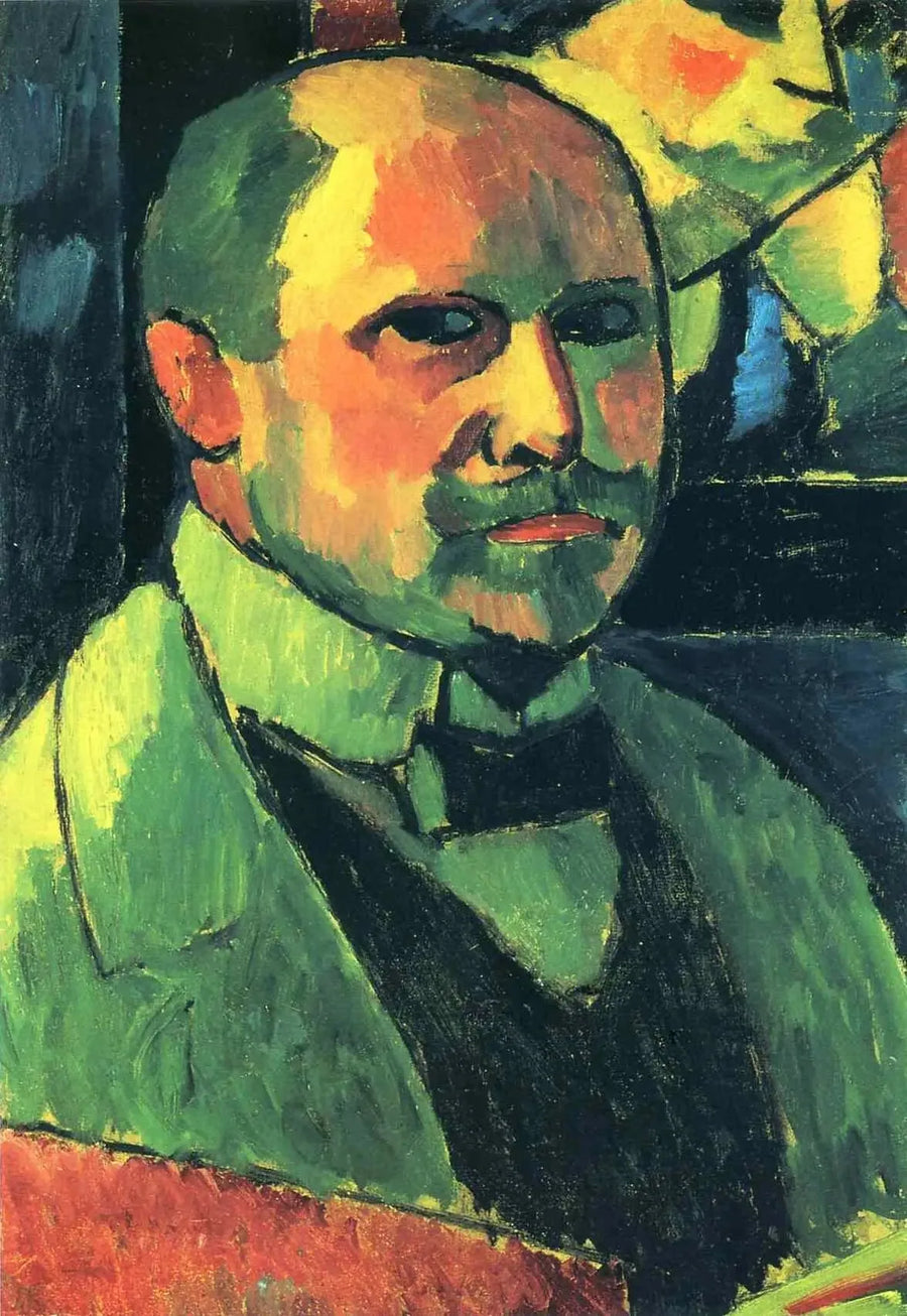 Autoportret 1912 - Aleksiej von Jawlensky