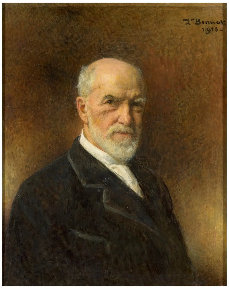Autoportret (1918) - Léon Bonnat