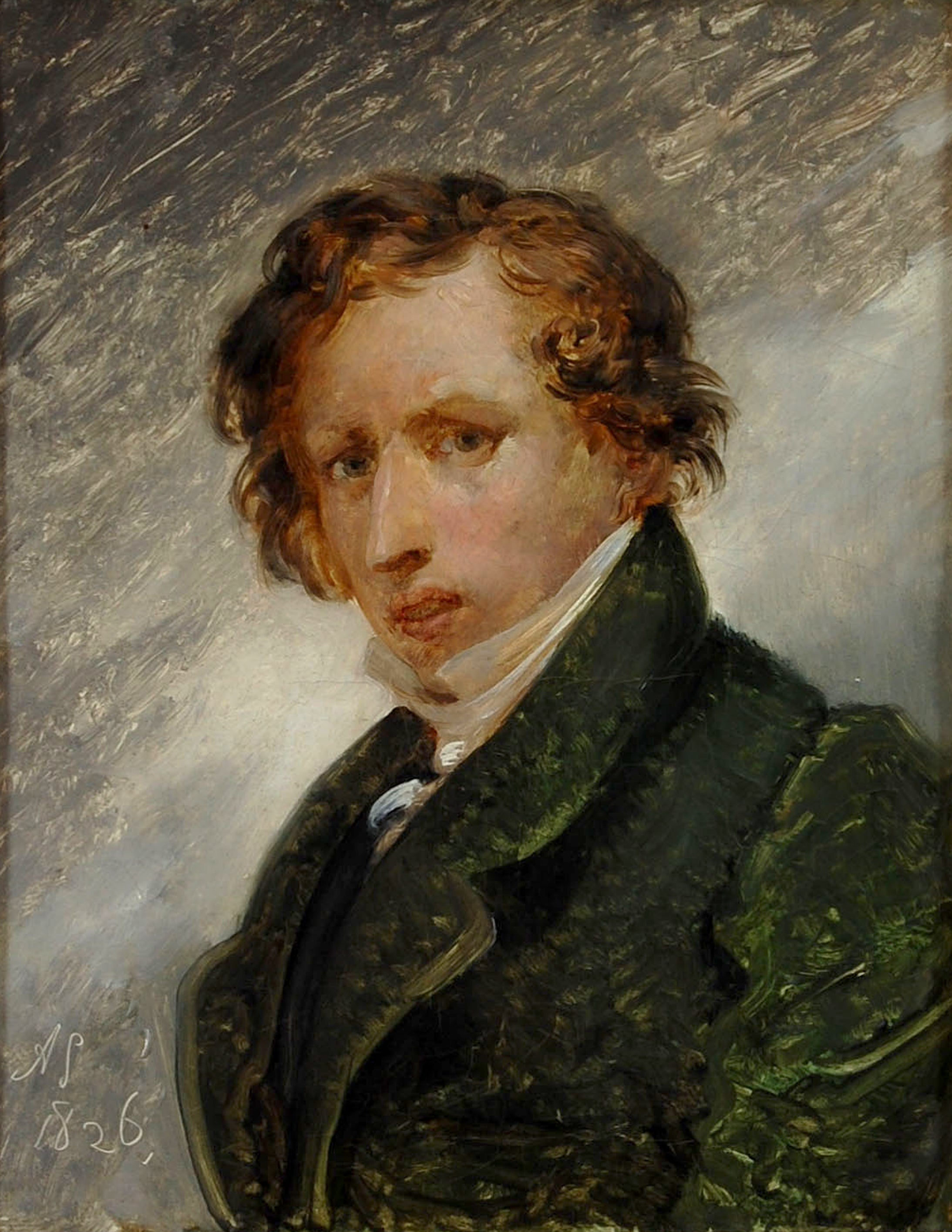Autoportrait à 31 ans - Ary Scheffer - Alpha Reproduction