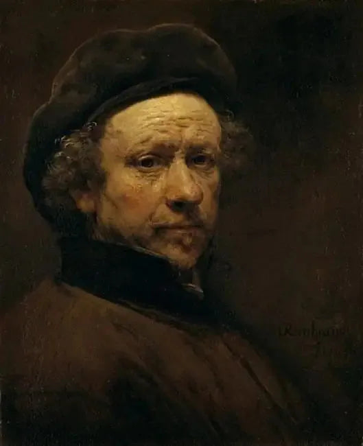 Autoportret w wieku 51 lat - Rembrandt