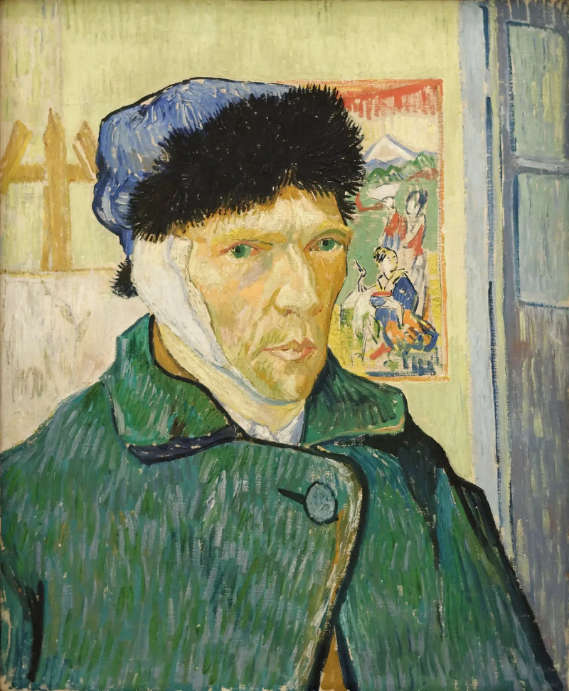 Autoportret z zabandażowanym uchem - Vincent van Gogh