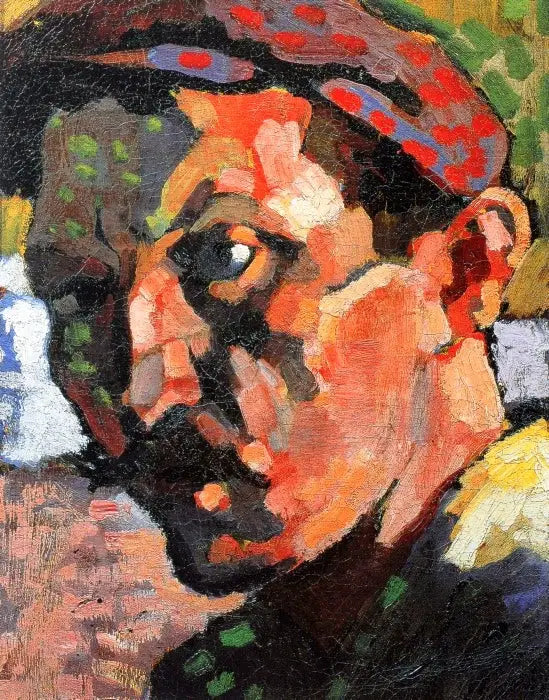 Autoportret z czapką - André Derain