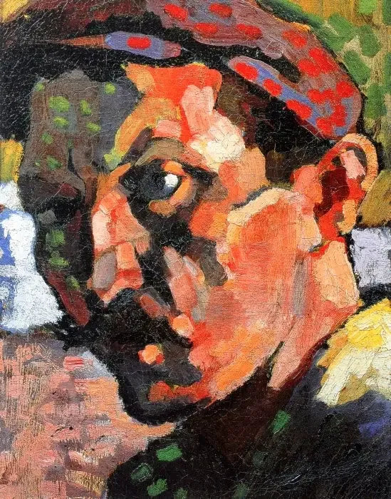 Autoportret z czapką - André Derain