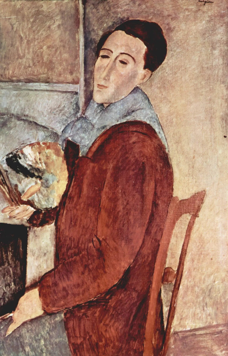 Autoportret - Amedeo Modigliani