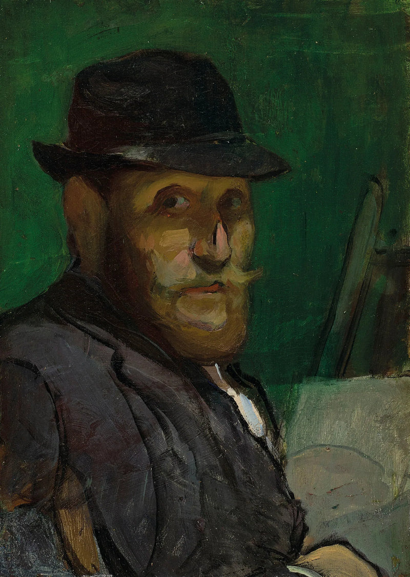 Autoportret przy sztaludze - Louis Anquetin