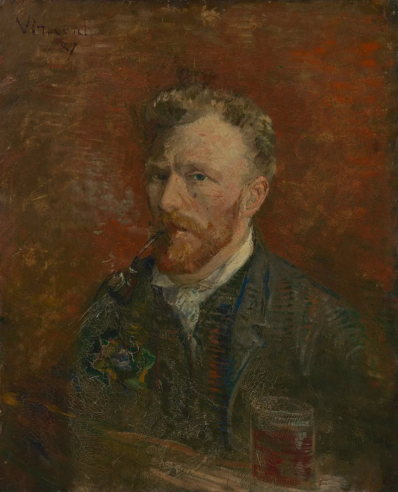 Autoportret z kieliszkiem - Vincent van Gogh