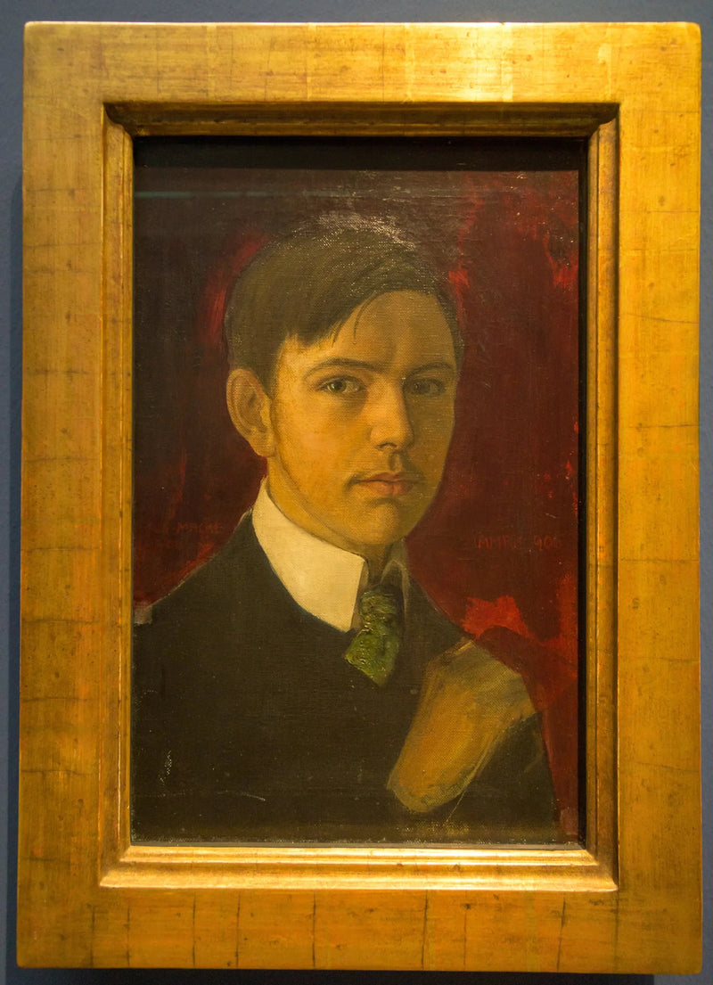 Autoportret - August Macke