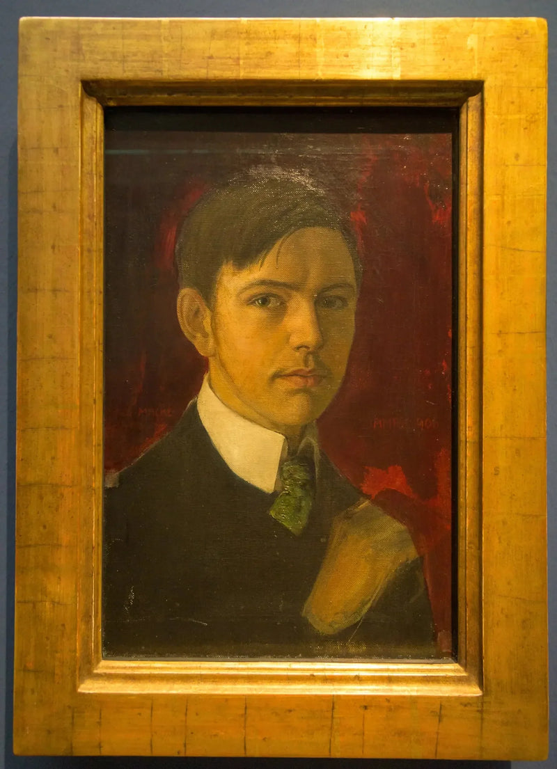 Autoportret - August Macke
