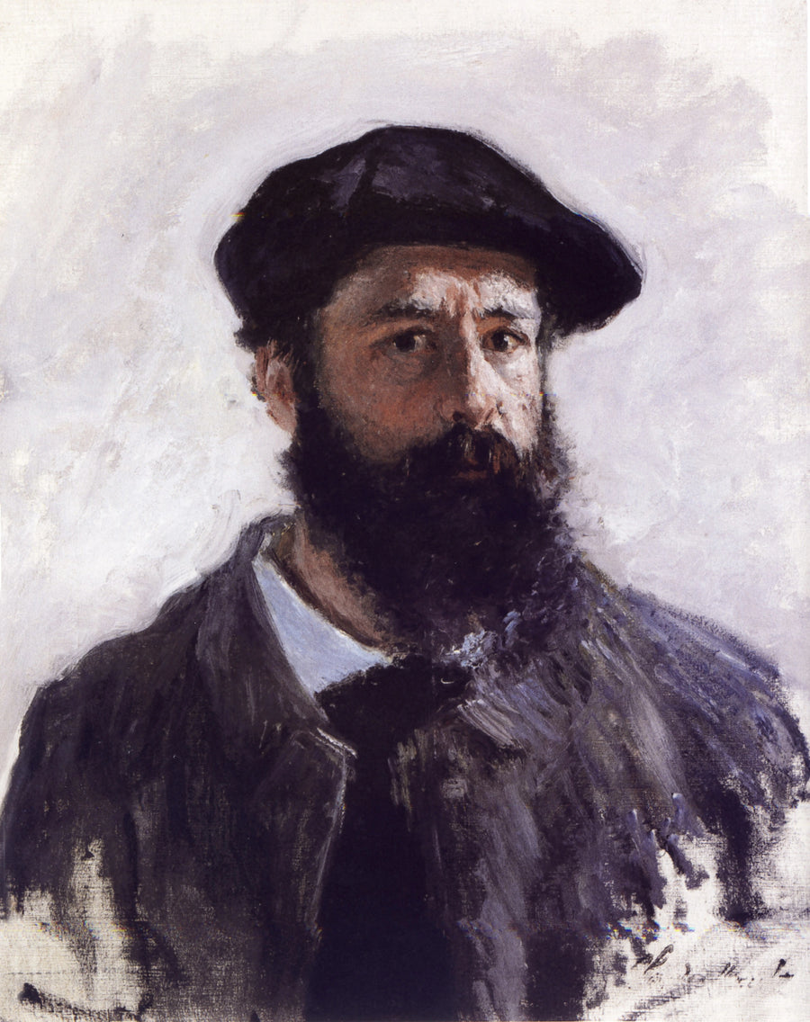 Autoportret w berecie W1078 - Claude Monet