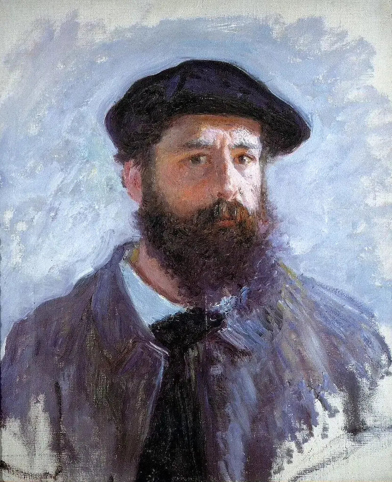 Autoportret w berecie - Claude Monet