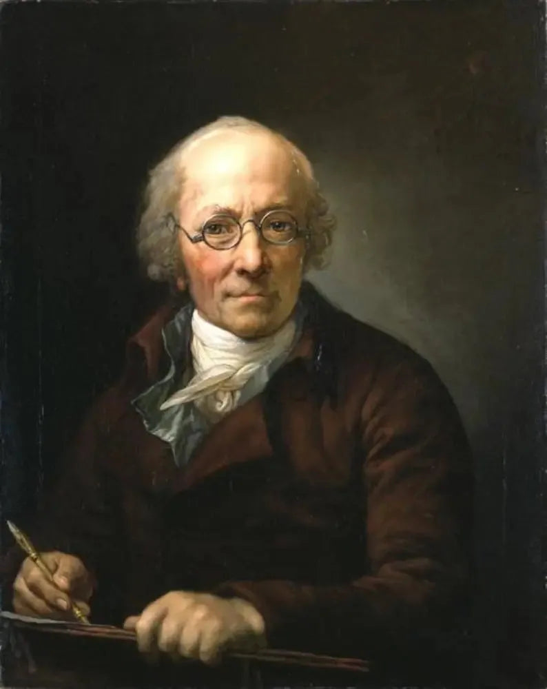 Autoportret Anton Graffa (1736-1813) - Anton Graff
