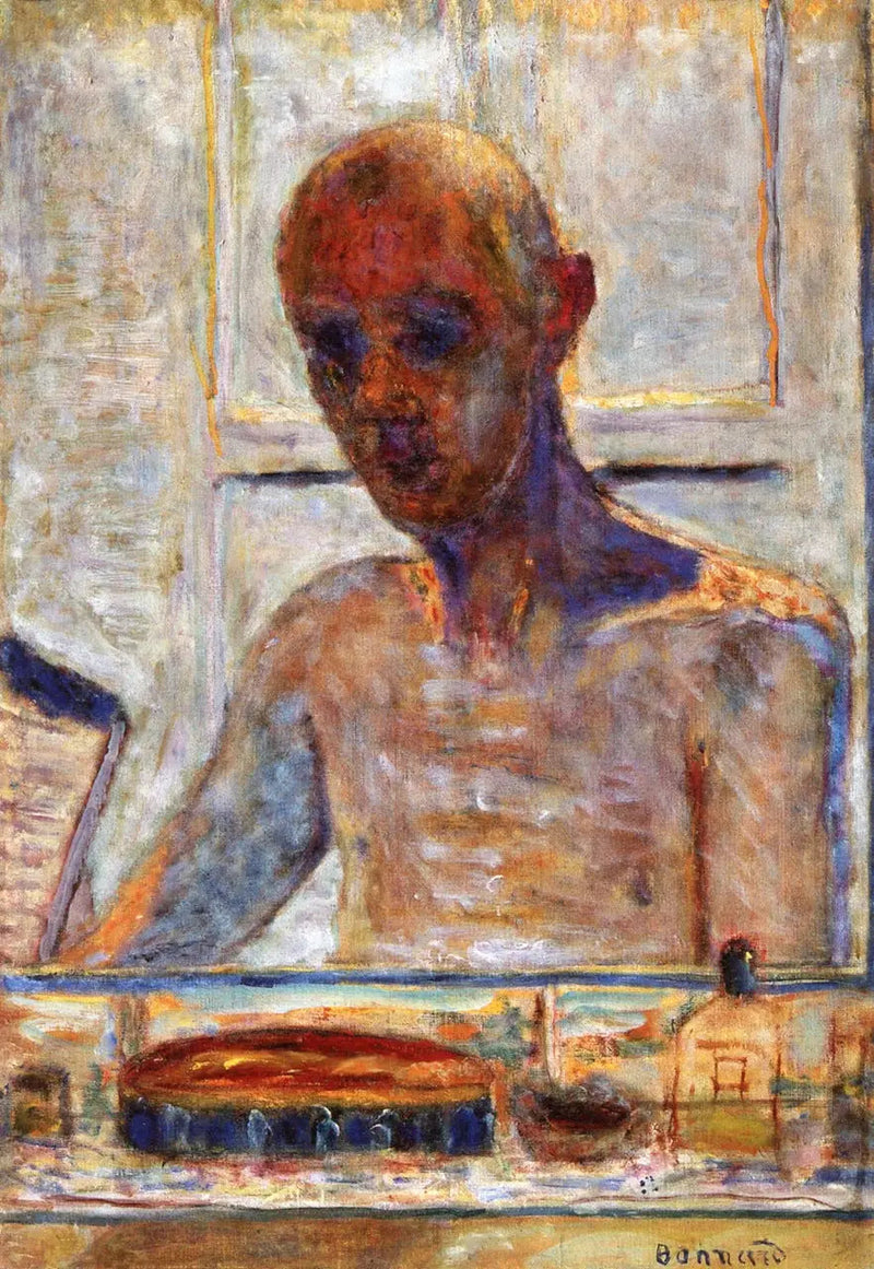 Autoportret w lustrze w toalecie - Pierre Bonnard