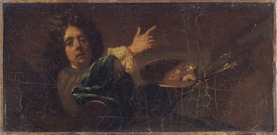 Autoportret Jeana-Baptiste Jouveneta - Jean-Baptiste Jouvenet