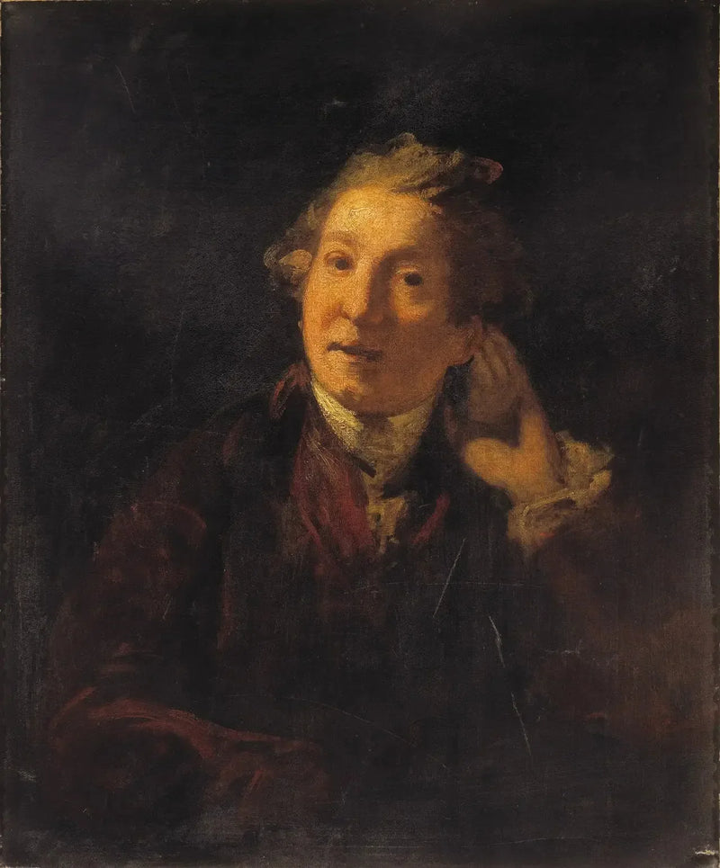 Autoportret artysty jako głuchy mężczyzna - Joshua Reynolds