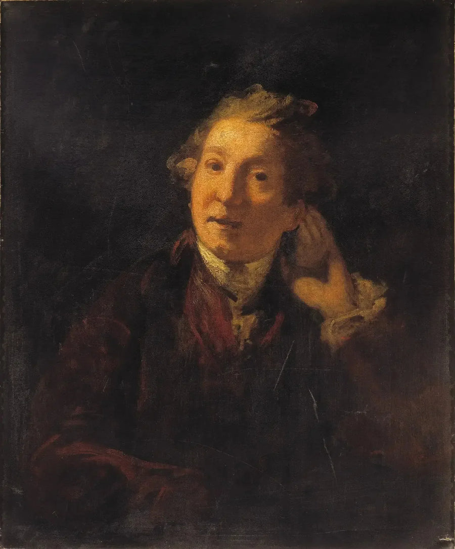 Autoportret artysty jako głuchy mężczyzna - Joshua Reynolds