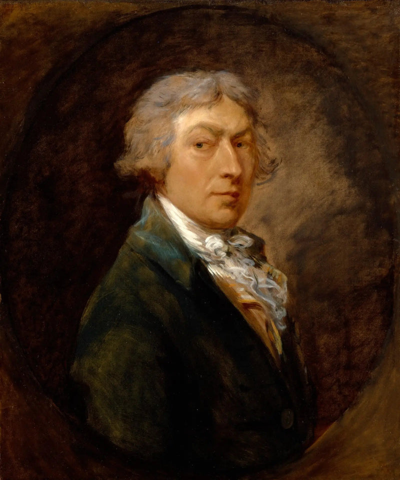 Autoportret Thomasa Gainsborougha, R.A. - Thomas Gainsborough
