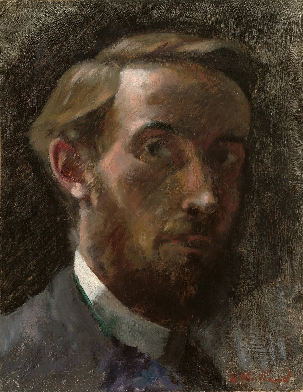 Autoportrait - Édouard Vuillard - Alpha Reproduction