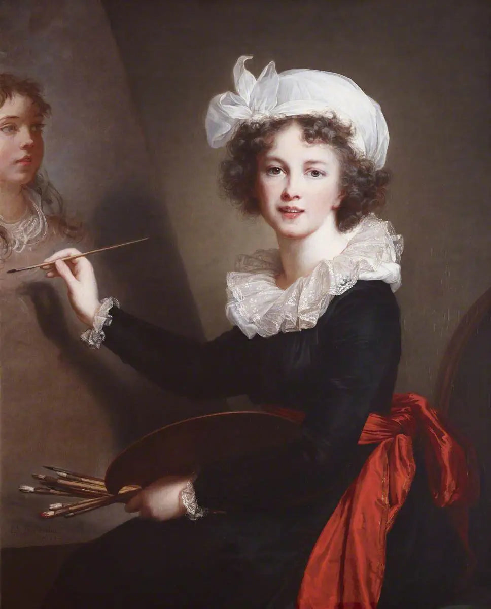 Autoportrait - Élisabeth Vigée Le Brun image 1 reproduction artisanale de tableau