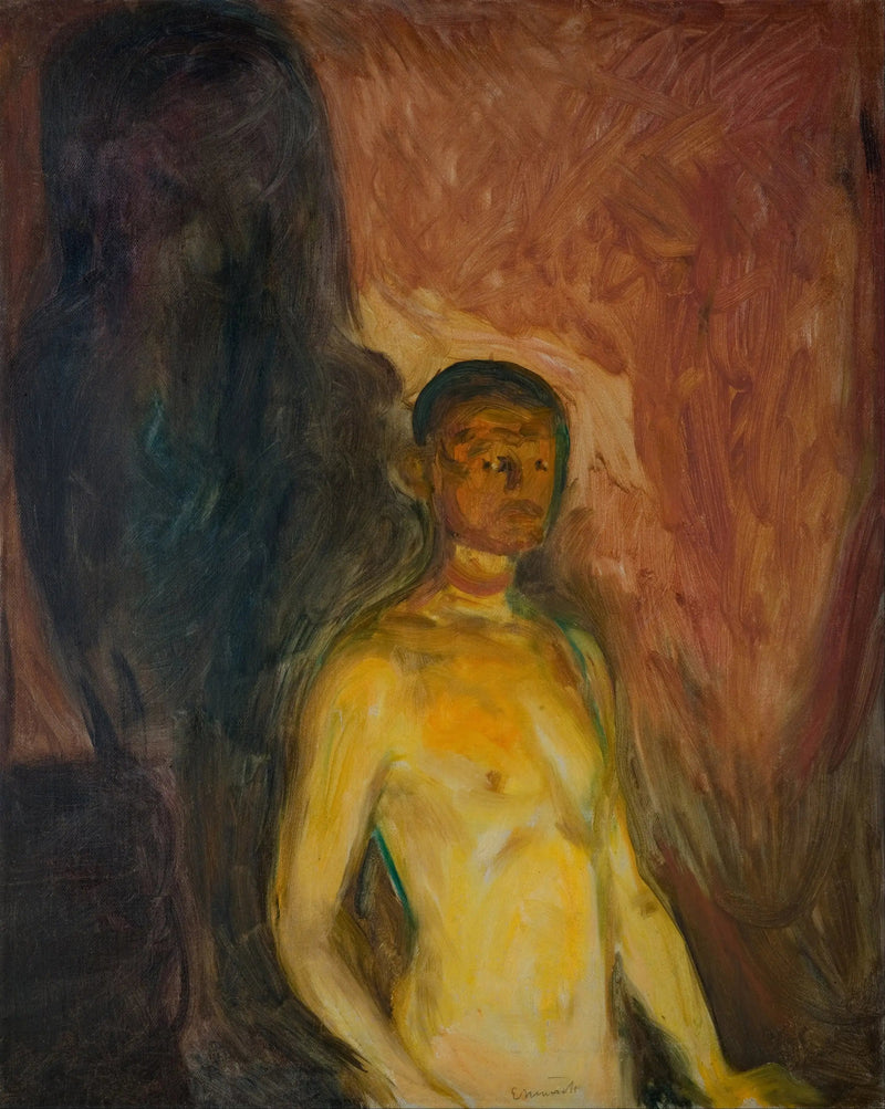 Autoportret w piekle - Edvard Munch