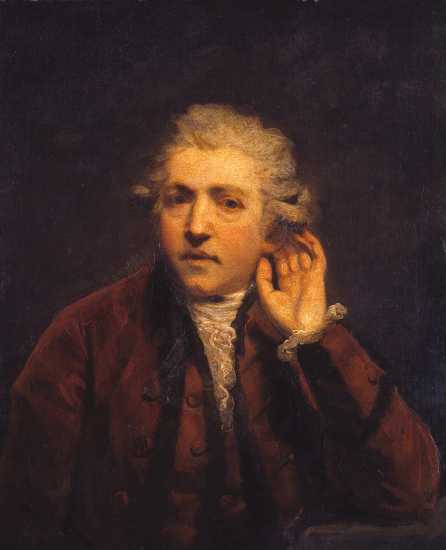 Autoportret głuchoniemego mężczyzny - Joshua Reynolds
